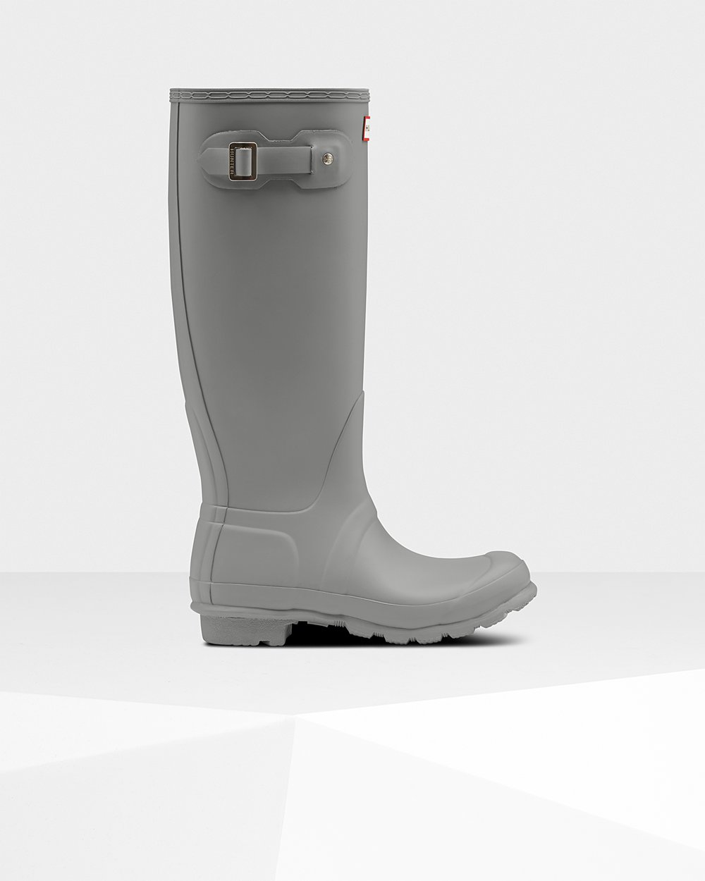 Womens Tall Rain Boots - Hunter Original (50EVDNPZT) - Grey